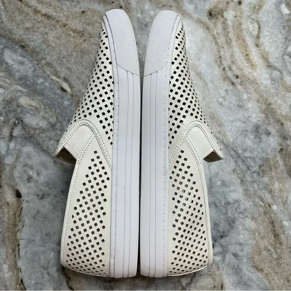 Tory Burch Jesse Perforted Slip On Sneakers Size 9.5