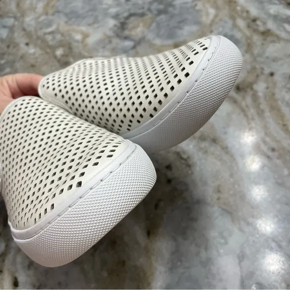 Tory Burch Jesse Perforted Slip On Sneakers Size 9.5