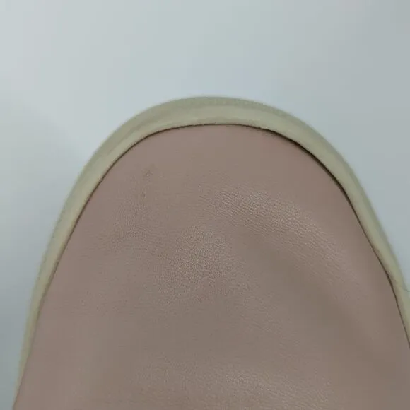 Tory Burch Jessie Pink Slip On Leather Sneakers 7M