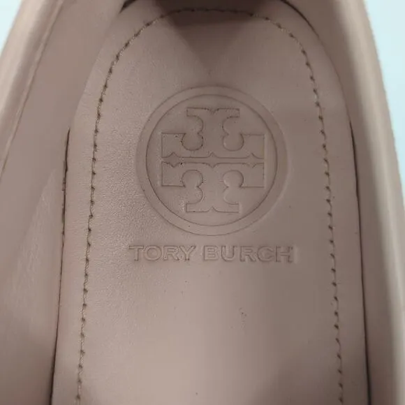 Tory Burch Jessie Pink Slip On Leather Sneakers 7M