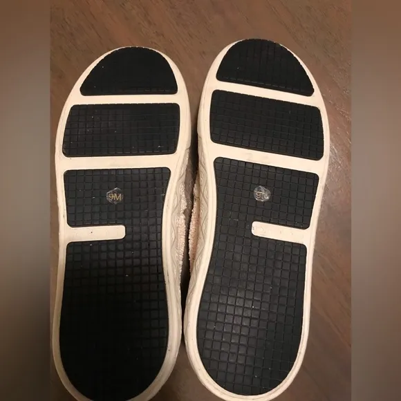 Tory Burch Ladybug slip on sneakers.
