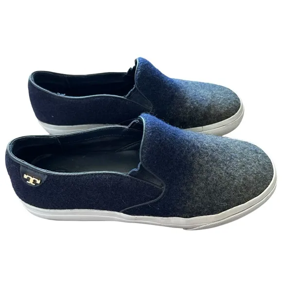 Tory Burch Rudi Stardust Blue Green Ombré Women’s Sneakers Size 6.5