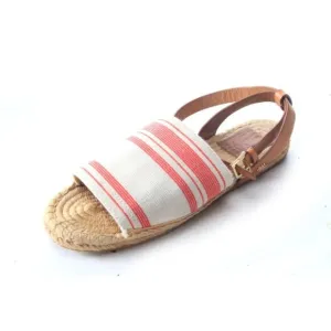 Tory Burch sandals Espadrille Sandals canvas shoes womens shoes sz 6.5