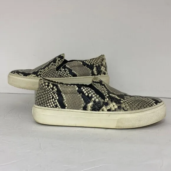 Tory Burch snakeskin slip-on sneakers Size 8.5