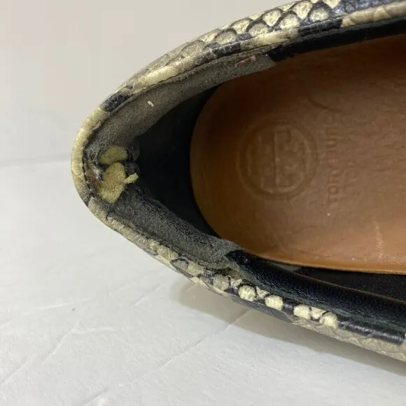 Tory Burch snakeskin slip-on sneakers Size 8.5