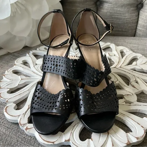 Tory Burch Wedge Heels Sandals Shoes Women’s  6