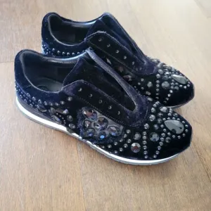 Tory Burch embellished slip on sneakers 37