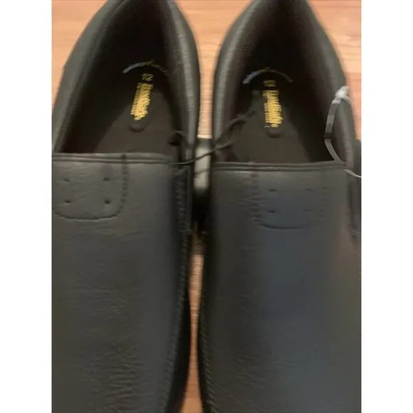 TredSafe Manon II Mens Shoes Lightweight Oil &amp; Slip Resistant Black Choose Size