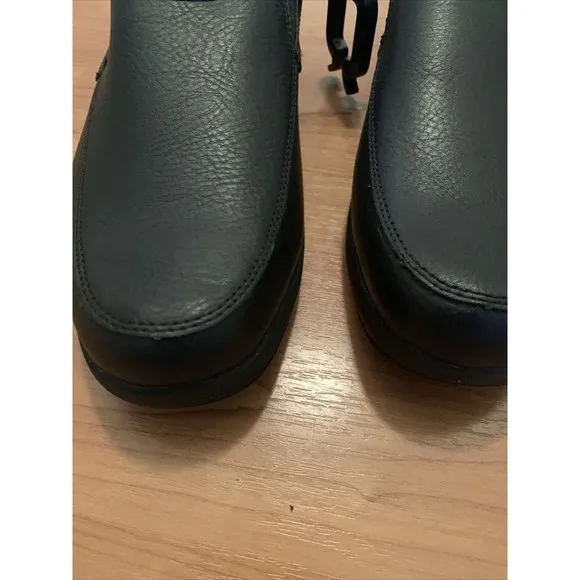 TredSafe Manon II Mens Shoes Lightweight Oil &amp; Slip Resistant Black Choose Size