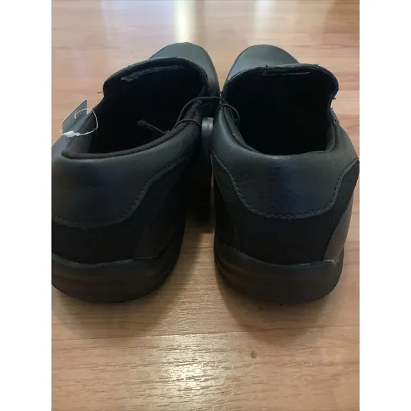 TredSafe Manon II Mens Shoes Lightweight Oil &amp; Slip Resistant Black Choose Size