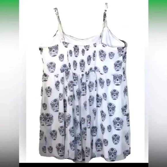 Tripp NYC Daang Goodman Skull Corset Detail Dress 4X