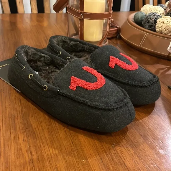 True Religion Men’s Slippers House Shoes new black multiple sizes available