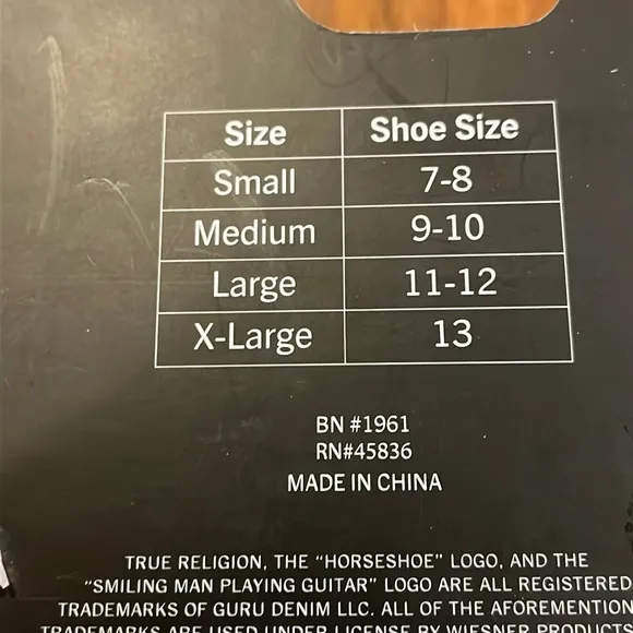 True Religion Men’s Slippers House Shoes new black multiple sizes