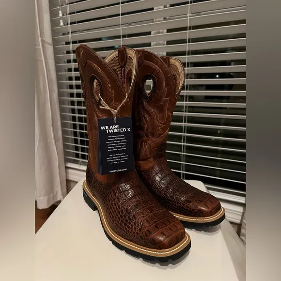 Twisted X MEN'S12&quot; TECH X™ BOOT SIZE 7EE, Women’s 8.5 EE NEW!!!