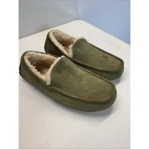 UGG 10 Men's Ascot Suede Slipper Classic Loafer Shoes in Moss green 1101110