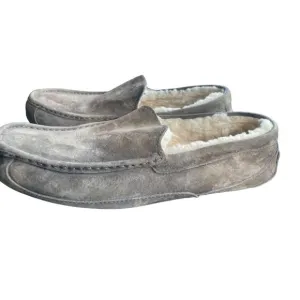 Ugg 5775 Ascot Suede‎ Sheepskin Moccasin Slippers Shoe Men US 13
