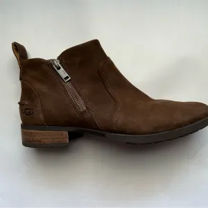 UGG Ankle Boots- Aureo II Suede Brown