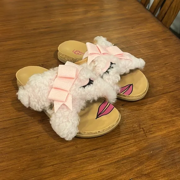 Ugg Australia K Staceee slippers Slides Sandals Shoes Girls toddler little girl