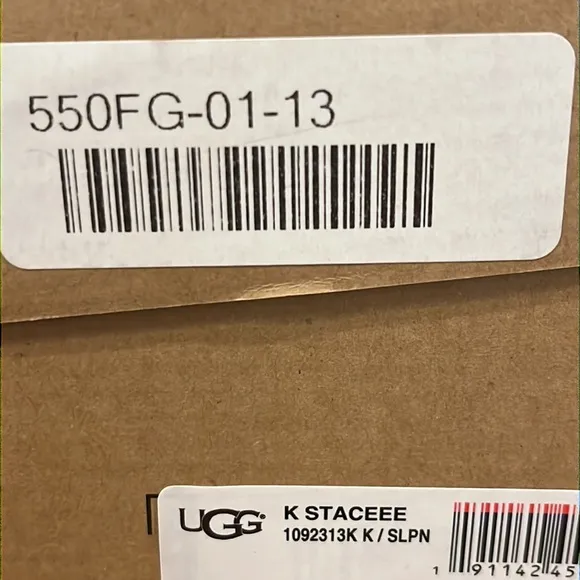 Ugg Australia K Staceee slippers Slides Sandals Shoes Girls toddler little girl
