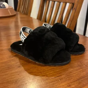 Ugg Australia T Fluff Yeah slides sandals shoes new Toddlers Boys Girls Size 11