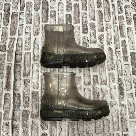 UGG Boots Drizlita Waterproof Ankle Clear Rain Snow‎ NWT Women’s
