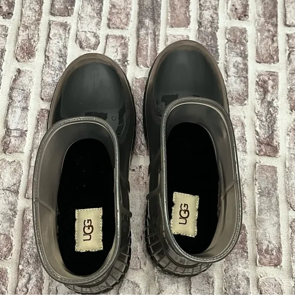 UGG Boots Drizlita Waterproof Ankle Clear Rain Snow‎ NWT Women’s