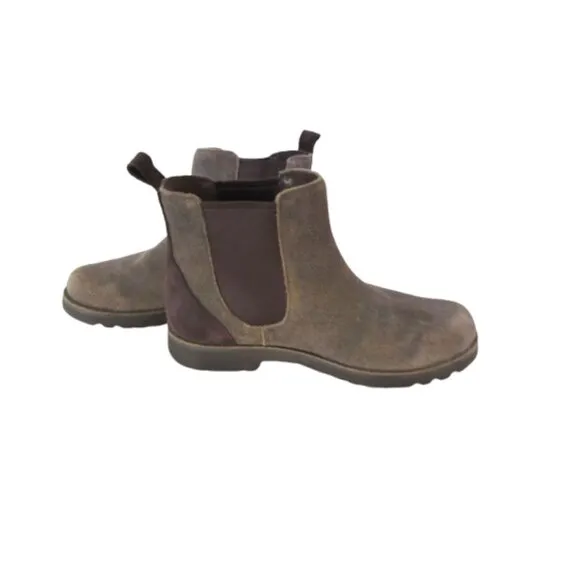 UGG Callum Chelsea Boots Brown Suede Size 7 Australia Made Rubber Soles Durable