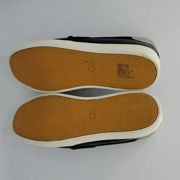 Ugg Cas Double Gore Black Slip On Sneakers 11