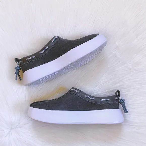 UGG Classic Boom Slip On Charcoal Sneakers