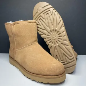 UGG Cory II Bootie 1125792 &quot;Chestnut&quot; Leather Tan Winter Boots Womens Sz 5