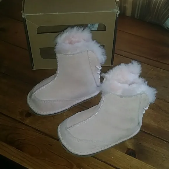 Ugg Infant Pink Boots Small 6-12mo