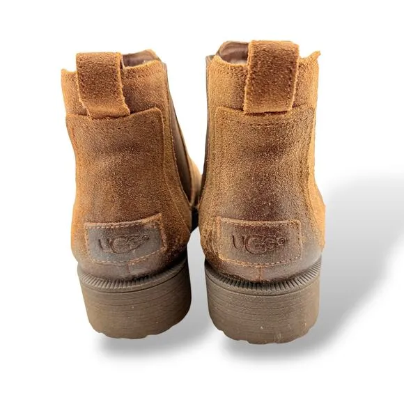Ugg Leather Boots, Women's Size 6.5, GUC