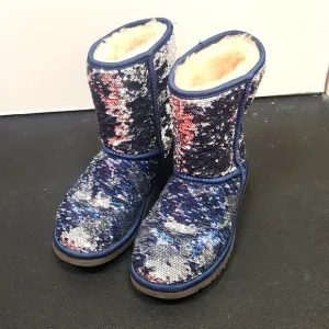 Ugg navy sequin boots