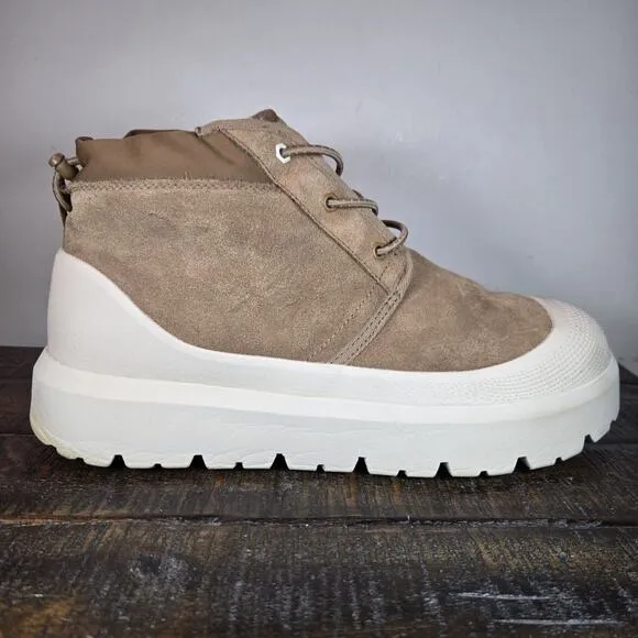 UGG Neumel Weather Hybrid Chukka Mens Size 12 Suede Boots Shoes Slippers Brown