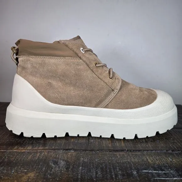 UGG Neumel Weather Hybrid Chukka Mens Size 12 Suede Boots Shoes Slippers Brown