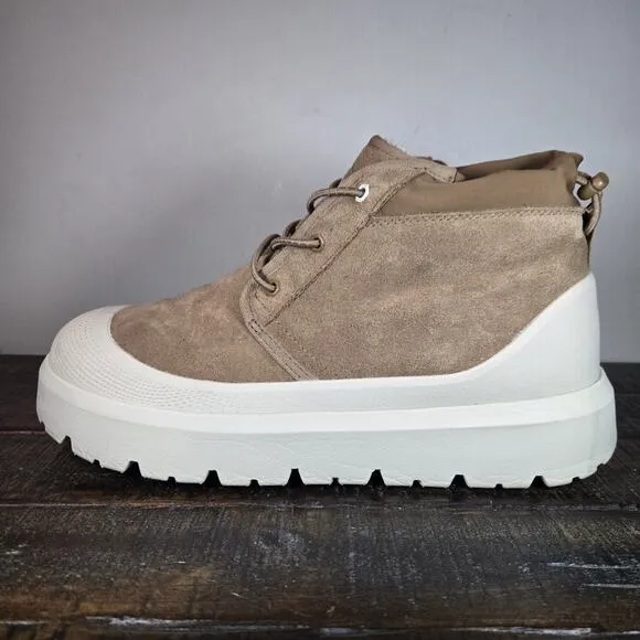 UGG Neumel Weather Hybrid Chukka Mens Size 12 Suede Boots Shoes Slippers Brown