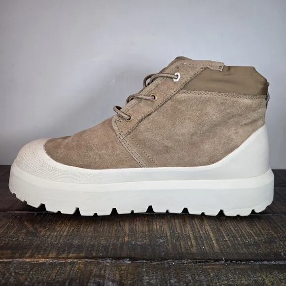 UGG Neumel Weather Hybrid Chukka Mens Size 12 Suede Boots Shoes Slippers Brown