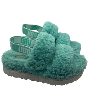 UGG OH FLUFFITA Sheepskin Slipper Slide Sandals 1120876  Size 8