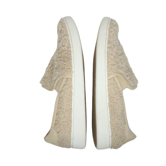 UGG Ricci Faux Sheepskin Fur Slip On Sneakers 1019659 Size 10 NWOB