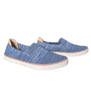 Ugg | Sammy Slip On Blue Leather Details Sneakers Size 8.5