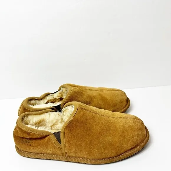 UGG SCUFF ROMEO CHESTNUT MEN SLIP ON SLIPPERS SHOES SIZE USA 10