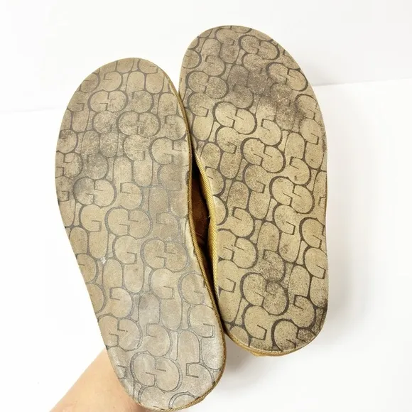 UGG SCUFF ROMEO CHESTNUT MEN SLIP ON SLIPPERS SHOES SIZE USA 10