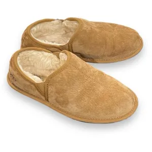 UGG Scuff Romeo II Chestnut Suede/Sheepskin Shoes Slippers Mens 8 Women 9