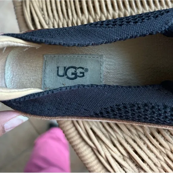 UGG | Shoes | Ugg Sammy Slip On Shoes Black | size 7 like New