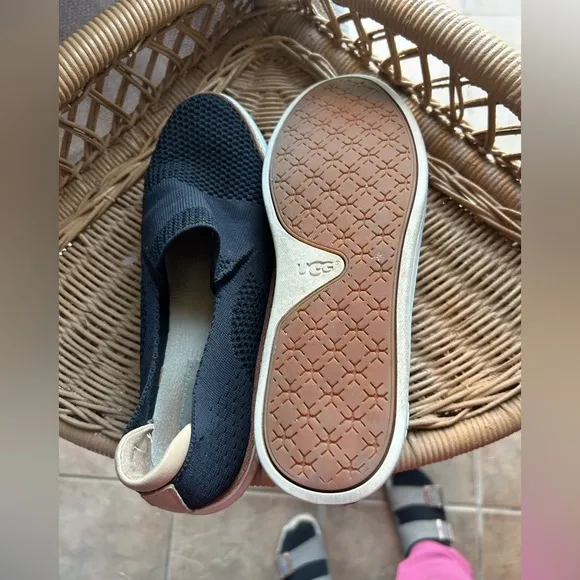 UGG | Shoes | Ugg Sammy Slip On Shoes Black | size 7 like New