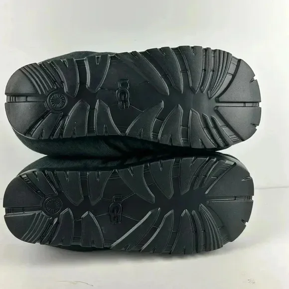 UGG Spaceslider Jersey Bootie Size 8 Women Black SHOES/SLIPPERS  1151652 NWOT