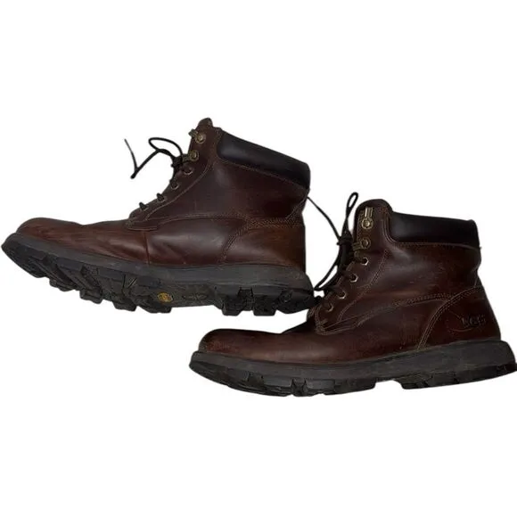 Ugg Stenton Chestnut Shearling Boots. Size 9.