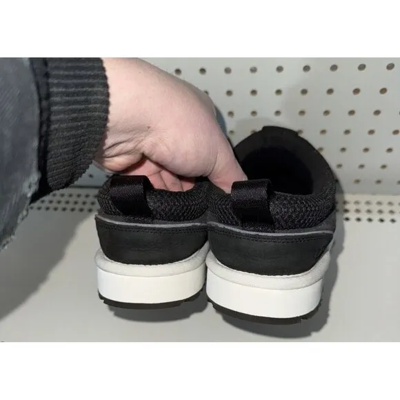 UGG Tasman IOE Mens Suede Slip On Clog Slippers Size 9 Black 1155197