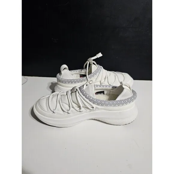 UGG Tasman Slipper Sneaker Hybrid White Cream 1136594 Classic Slip On Men's 10.5