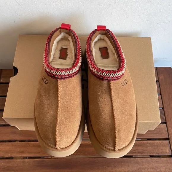 UGG Tazz slippers Chestnut Women Size 9